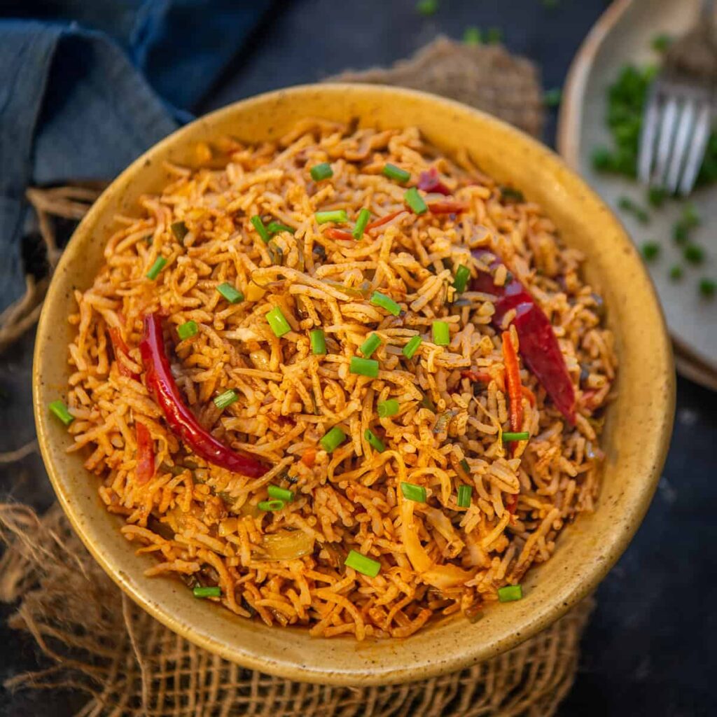 Veg Schezwan Fried Rice – Annapurna De Royal